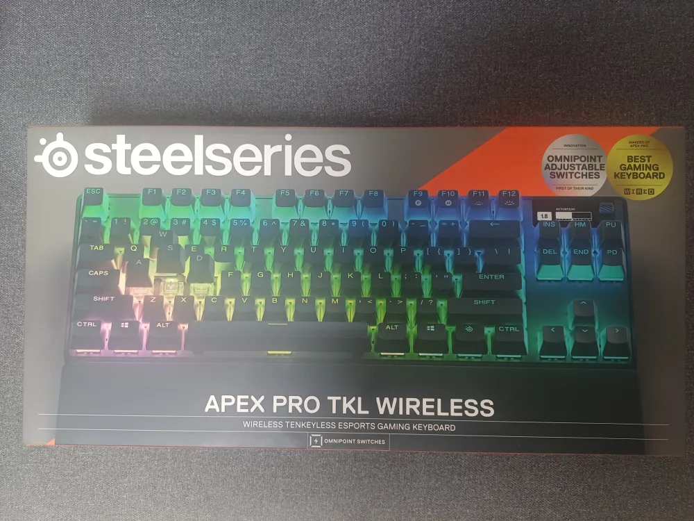 apex pro tkl wireless 게이밍 키보드 팝니다(미개봉)