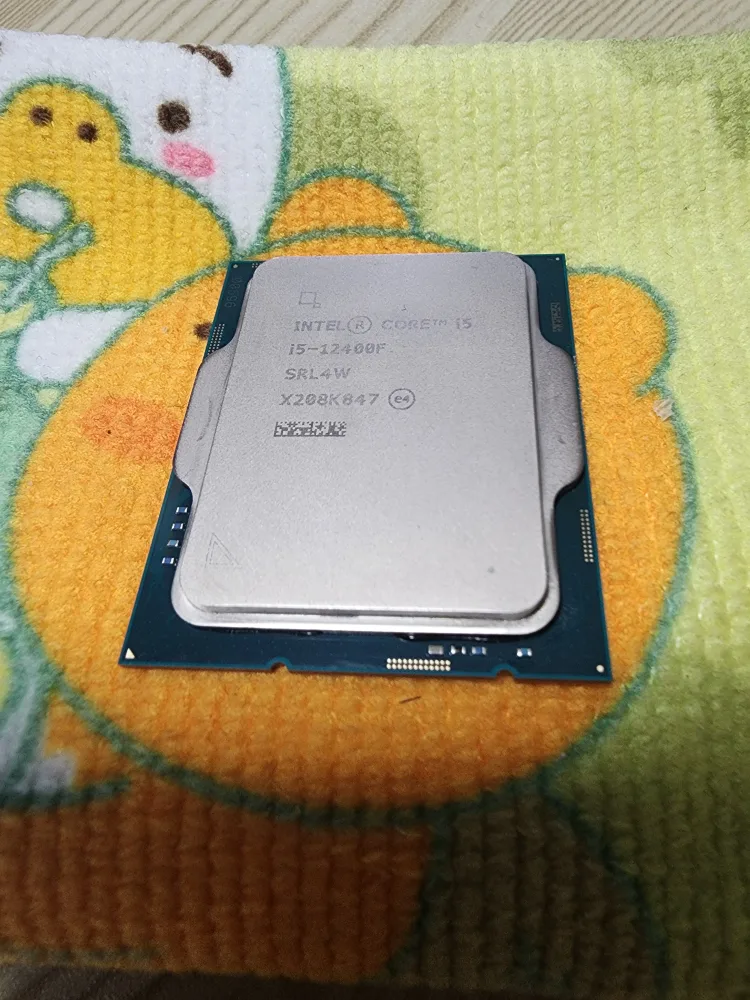정상작동 인텔 i5-12400f cpu 중고 판매