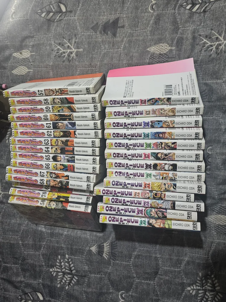 원피스 중고 만화책(62~75)   팝니다