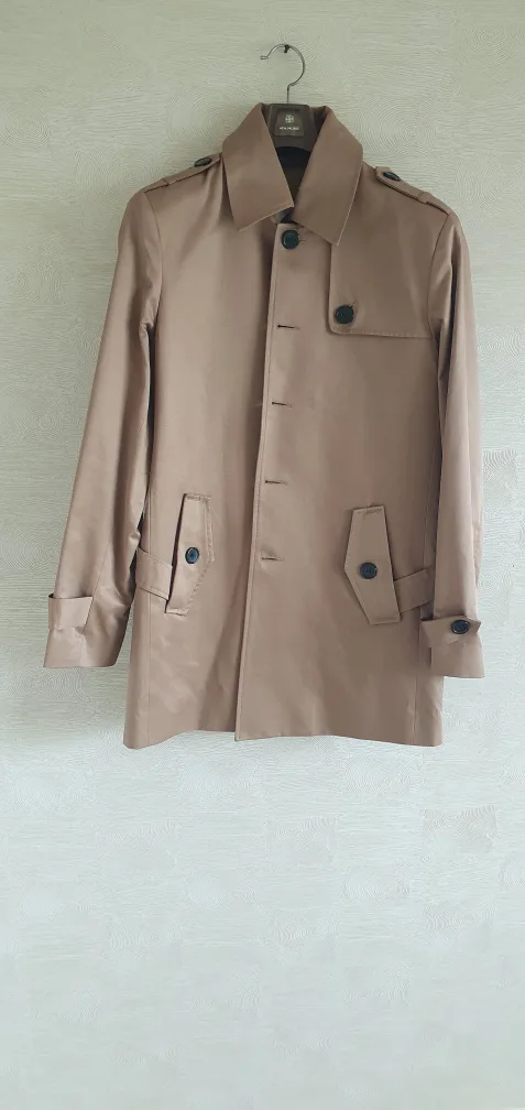 남성 하프 트렌치 코트  100  사이즈