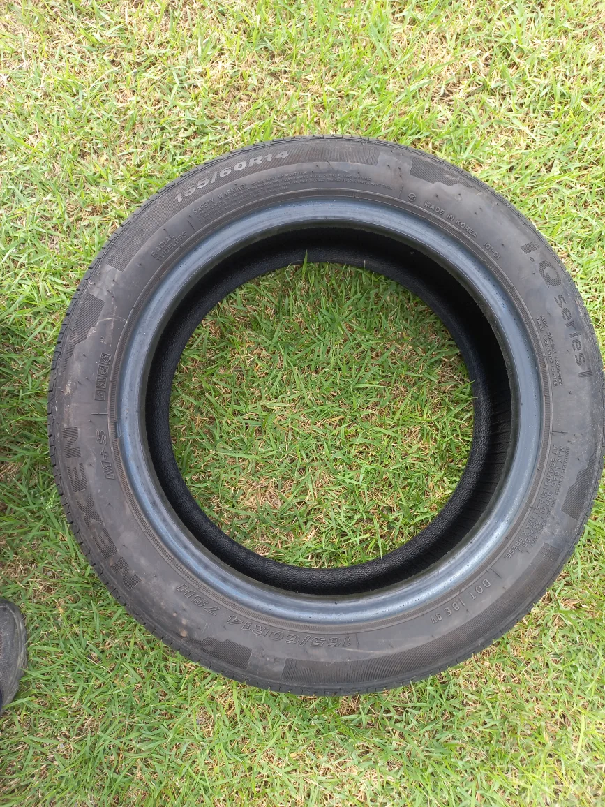 모닝 중고 타이어 4짝