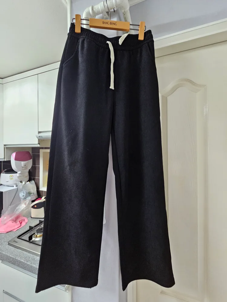 골덴 와이드팬츠