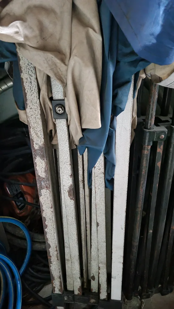 자바라 중고천막2.5×4