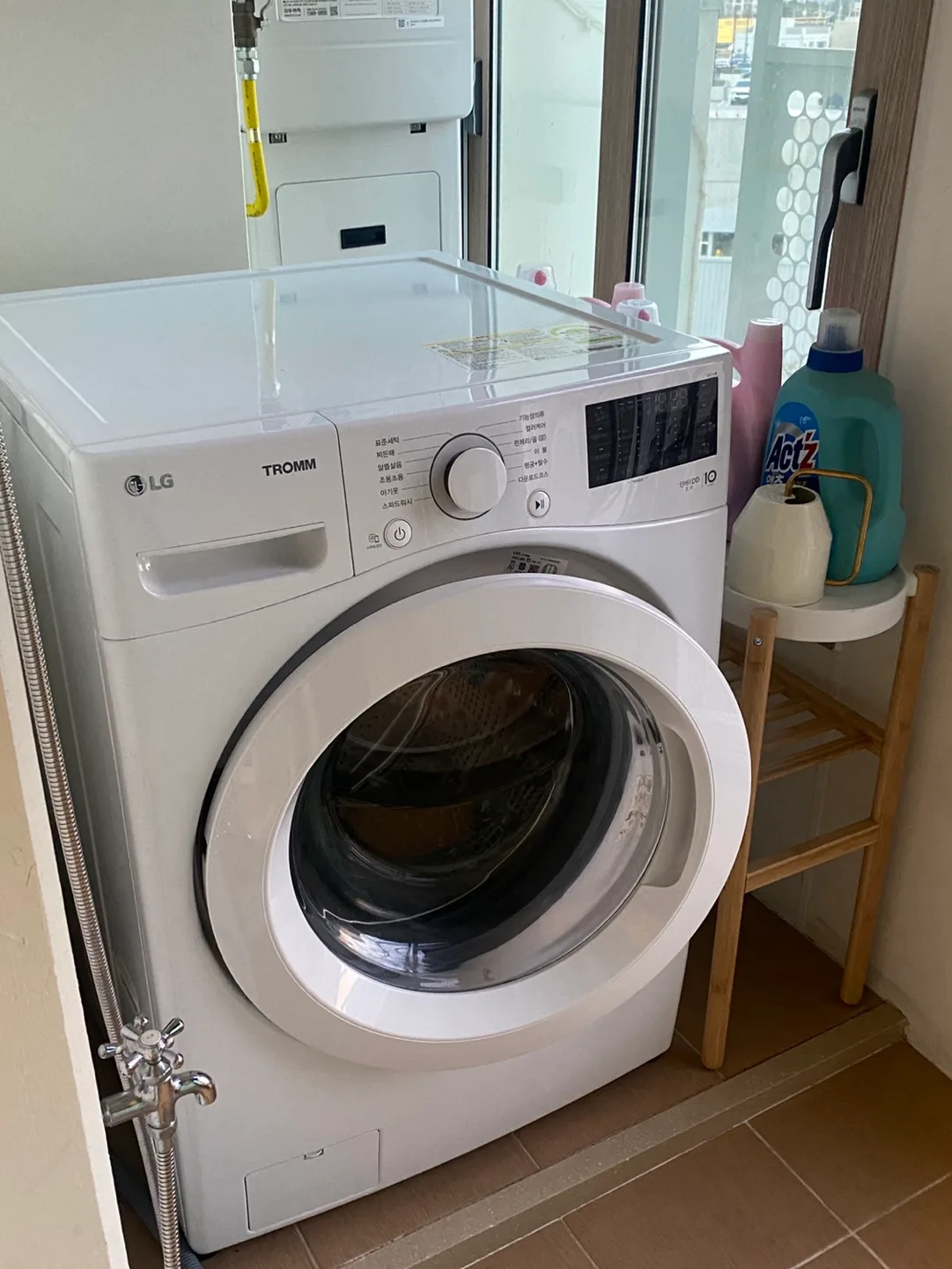 LG트롬 드럼세탁기 17키로