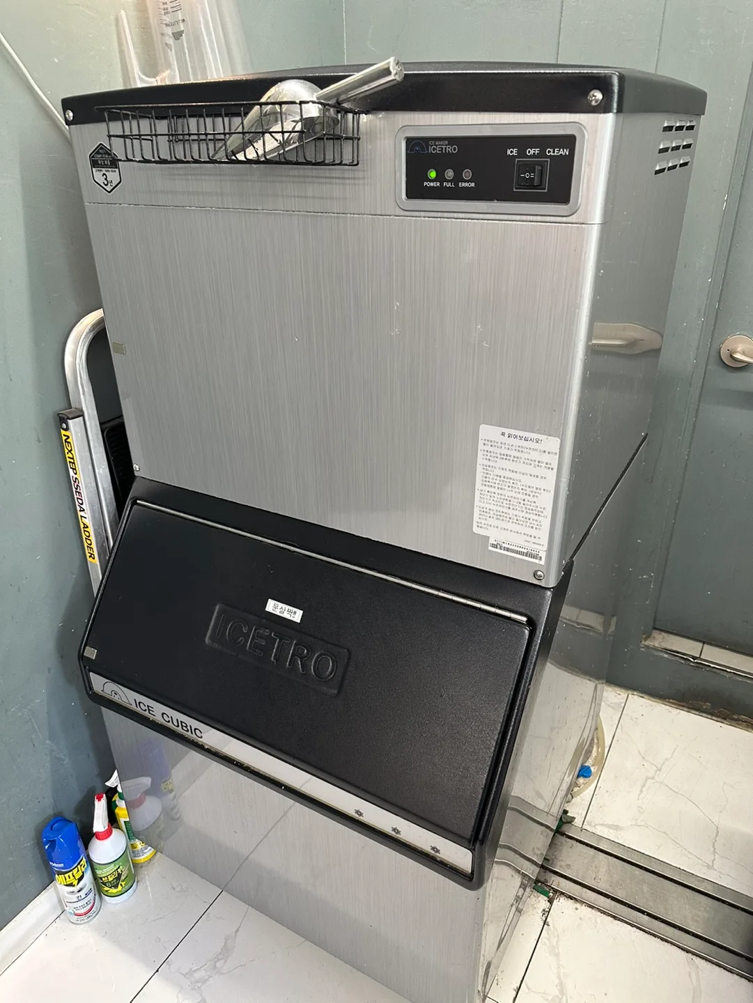 아이스트로 제빙기 JETICE-210w 200kg 중고 업소용 얼음