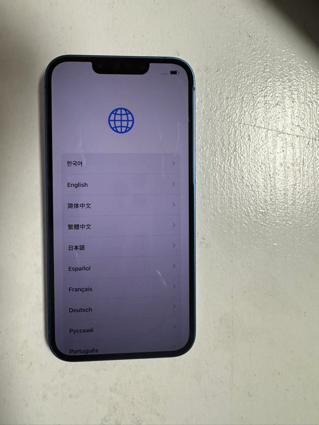 아이폰 13 256기가 블루 중고 판매