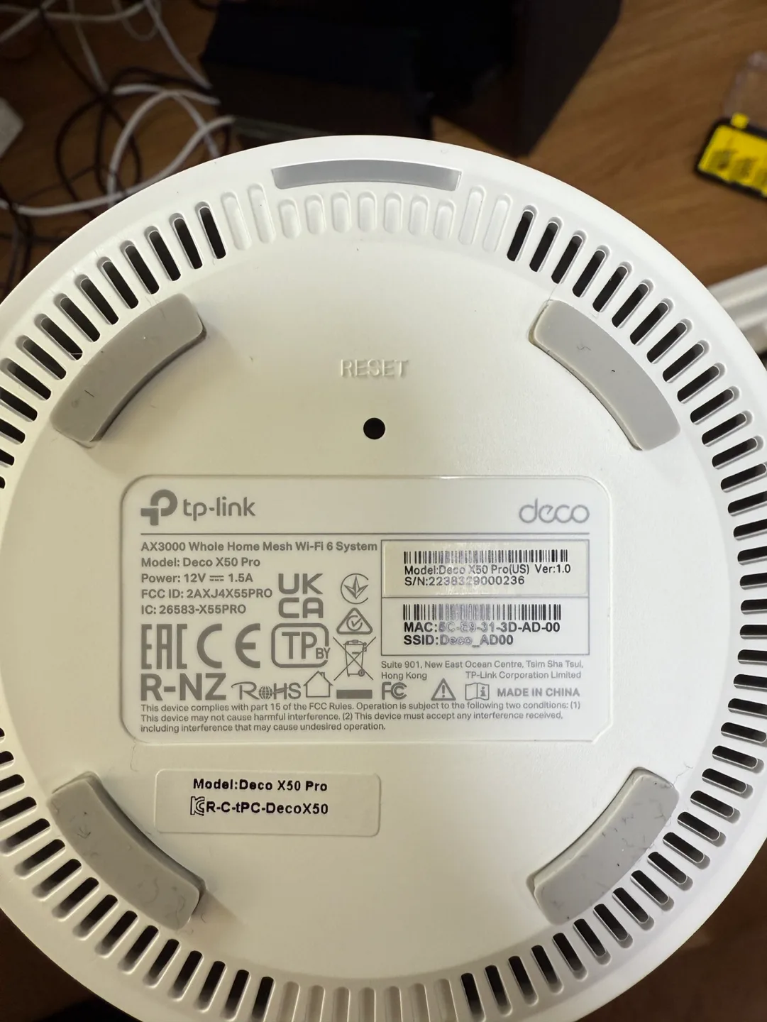 X50pro 공유기 중고 판매