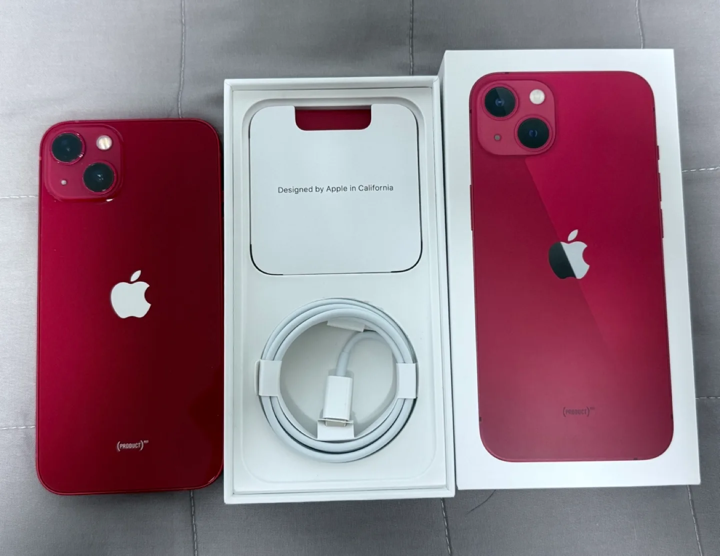 아이폰13 레드 (128GB)-한정판
