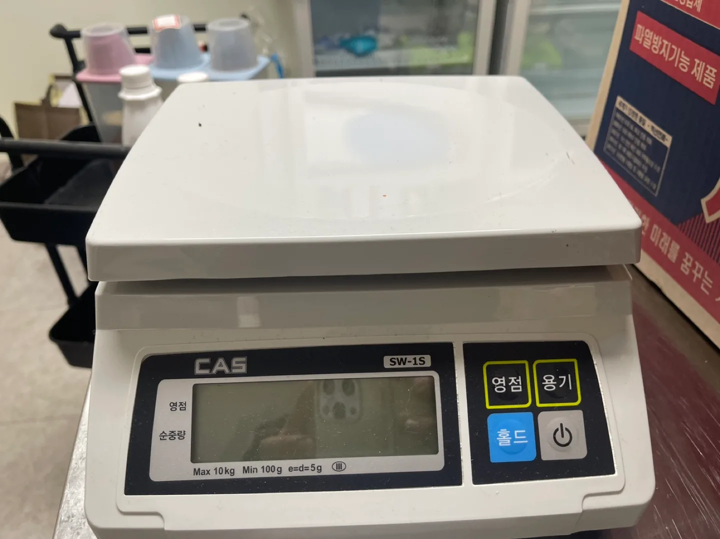 카스저울 10kg 팝니다(새거1개,중고2개)