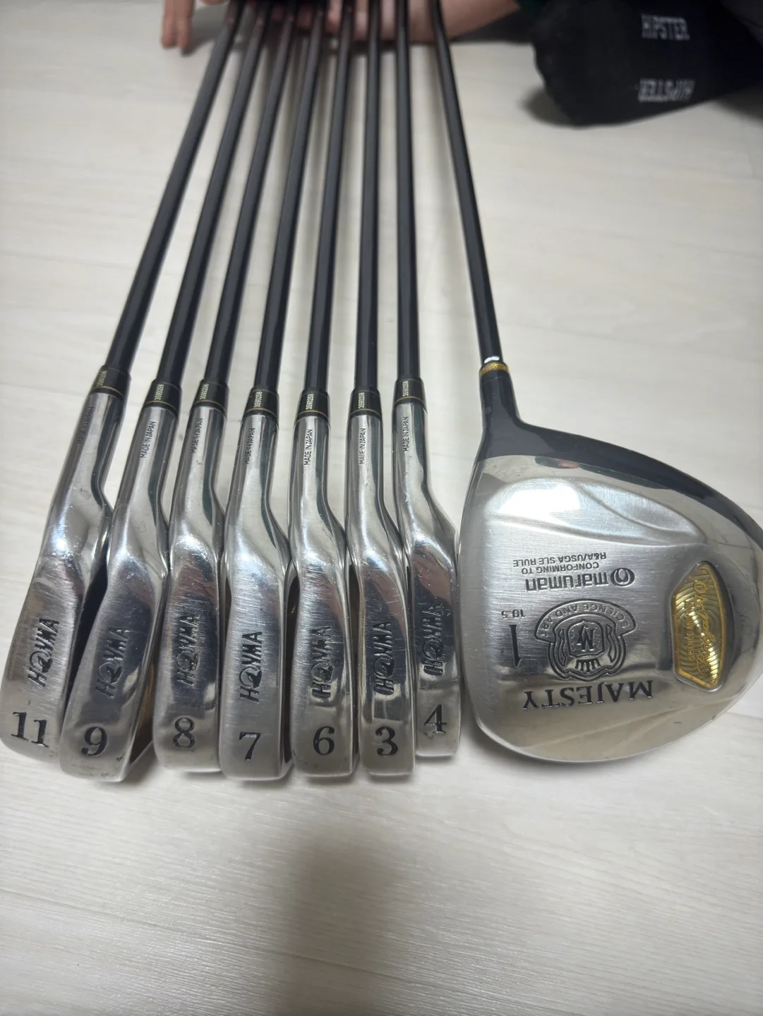 중고 혼마트윈마크TM-503 3스타 카본아이언 골프채팝니다