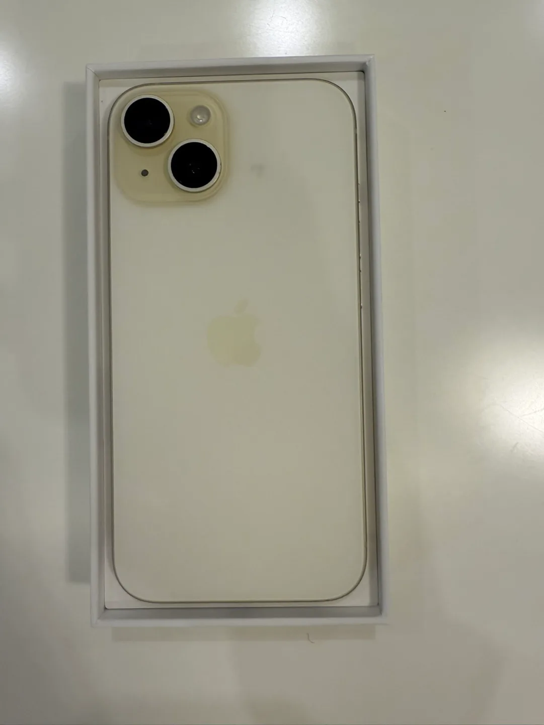 중고 아이폰15 옐로우 128기가 미국폰