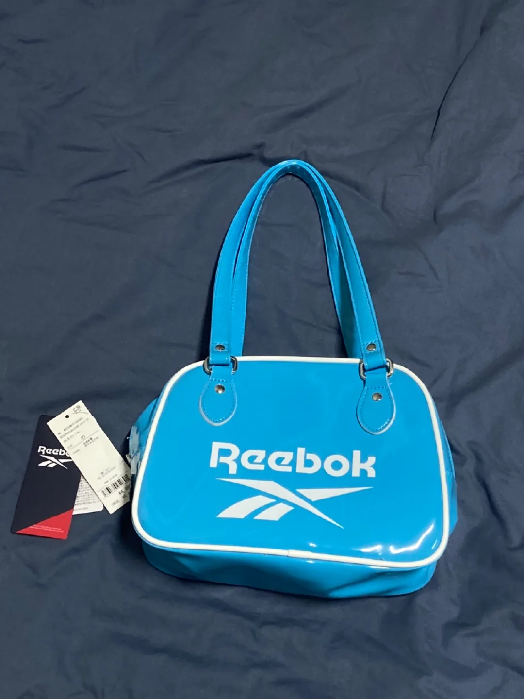 리복 에나멜 보스턴백  別注Reebokエナメルボストンバッグ