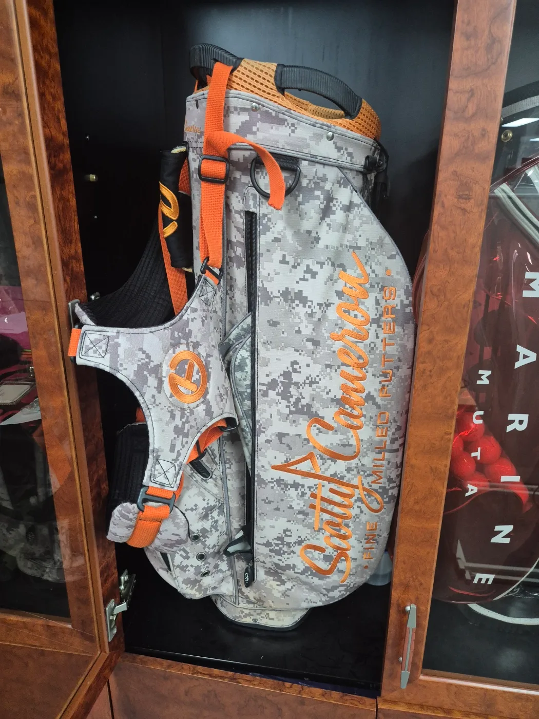 *새상품수준* 스카티카메론 오렌지카모 스탠드백 중고 팝니다.(후드포함)