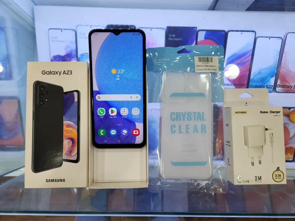 A급 중고폰.핸드폰 A23 128G블랙(박스풀셋)