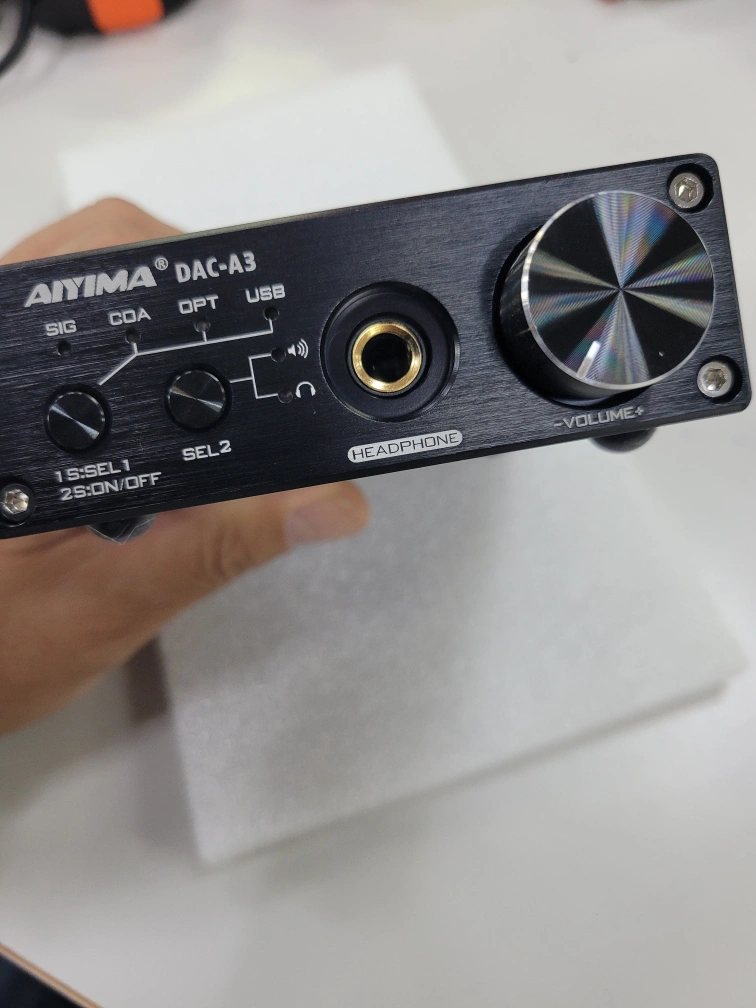 미니앰프 인티앰프 이동식 버스킹 헤드폰 AIYIMA 오디오 DAC A3 USB | 숭의4동 | 디지털기기 | 당근 중고거래