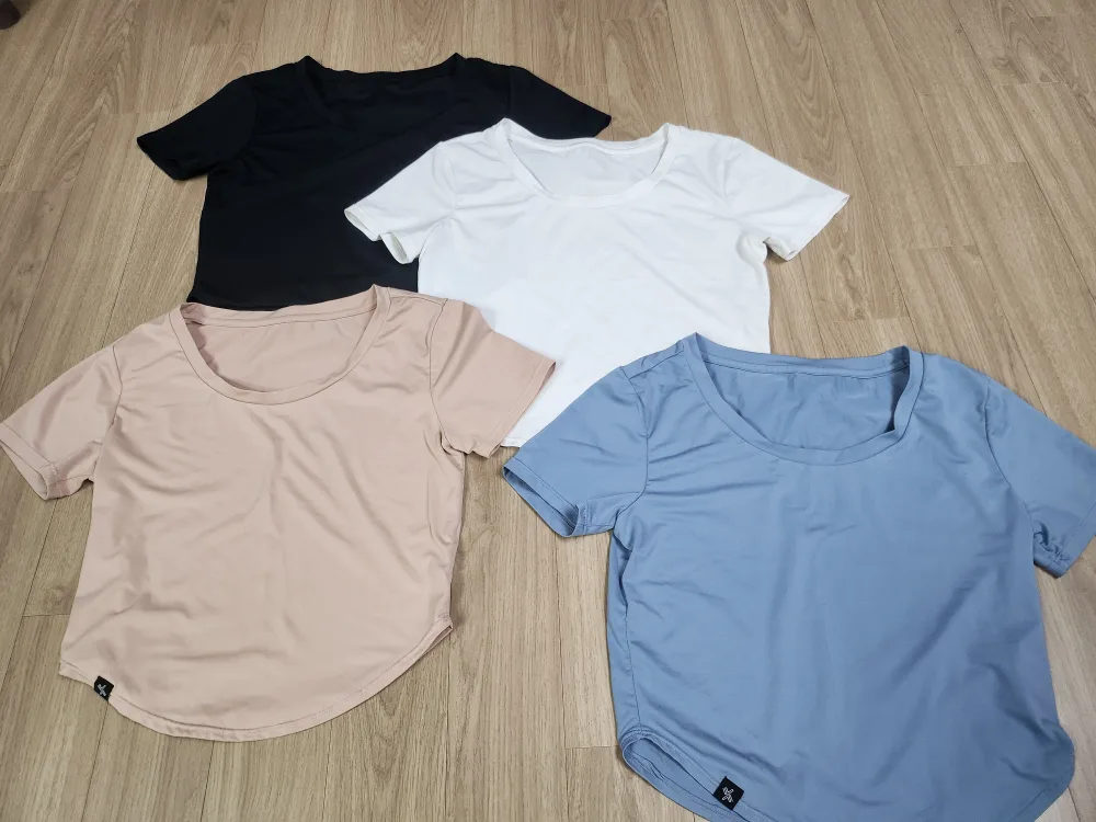 젝시믹스 젤라라이트 라운드 크롭탑 m