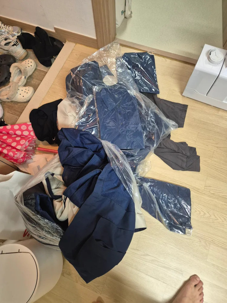 겨울 작업복 새거 중고 나눔합니다