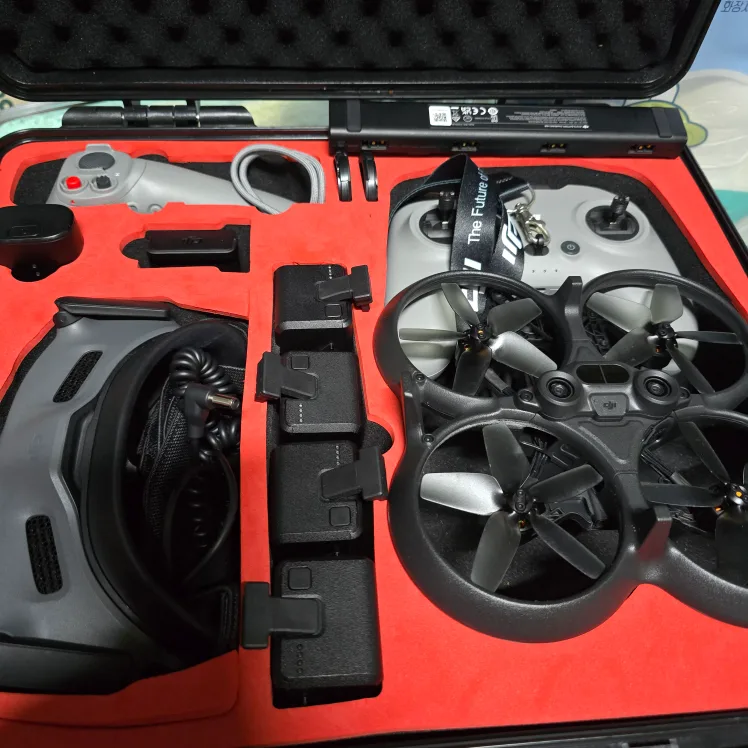 Fpv드론 dji 아바타 풀set  (a급)(정리)(급처) 싸게 날립니다