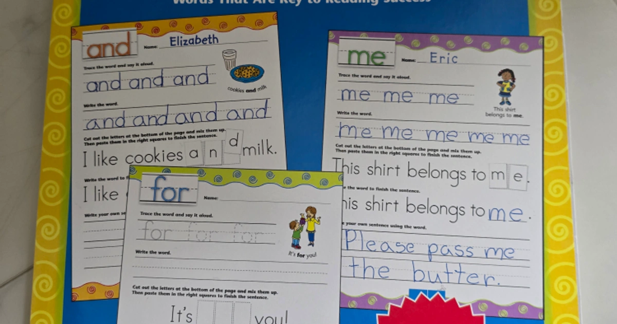 100 Write And Learn Sight Word Practice Pages 100-write-and-learn-sight-word-practice-pages