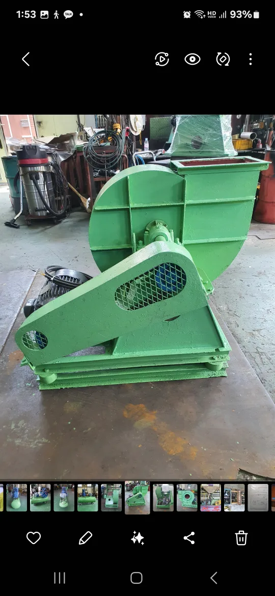 집진기 중고 송풍기   20마력   수리완료