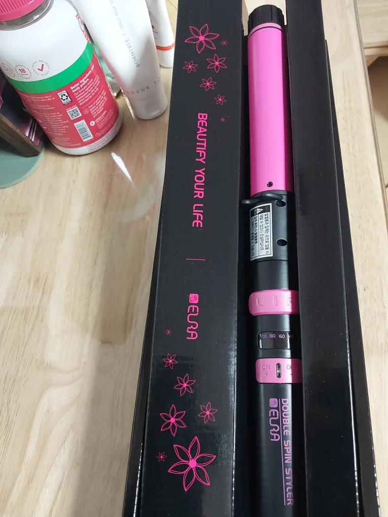 고데기 엘라 더블 스핀 스타일러