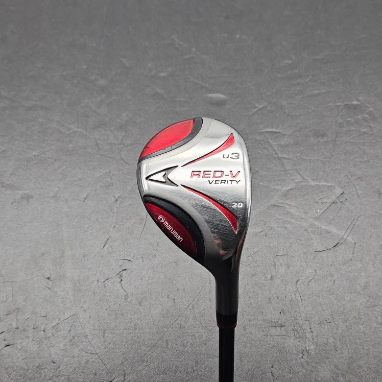 마루망 VERITY RED V 중고 유틸리티 3번 20도 R 골프채 (2730E)