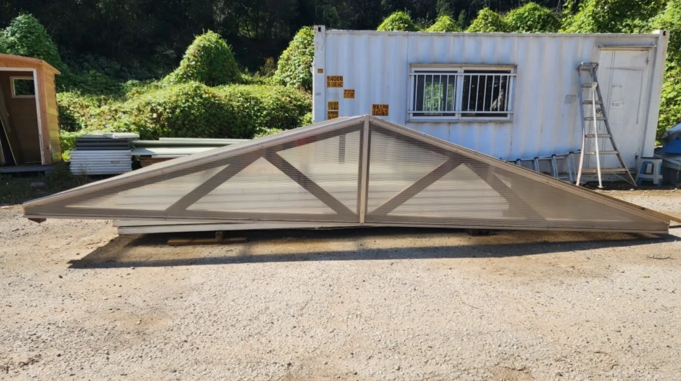 중고 캐노피 렉산 천막