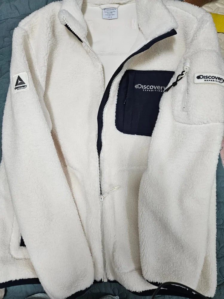 디스커버리 뽀글 잠바