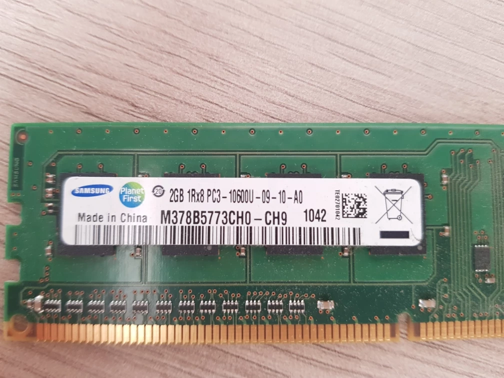삼성 램 Ram 메모리 M378B5773DH0-CH9 Computer Memory 2GB 1Rx8 PC3-10600 | 백현동 ...