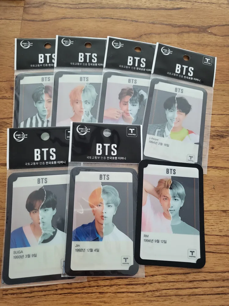 BTS버스카드 중고등생요