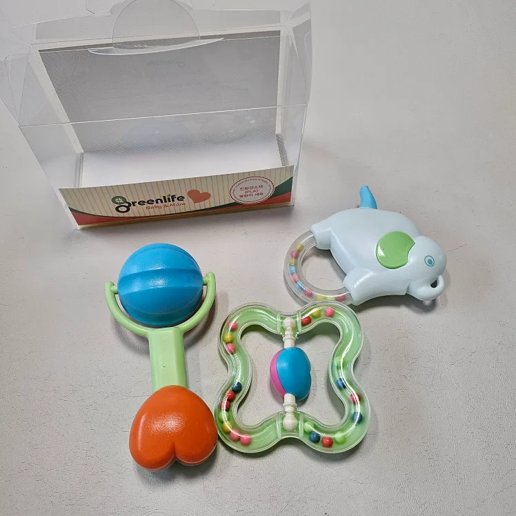 딸랑이 새상품, 중고상품