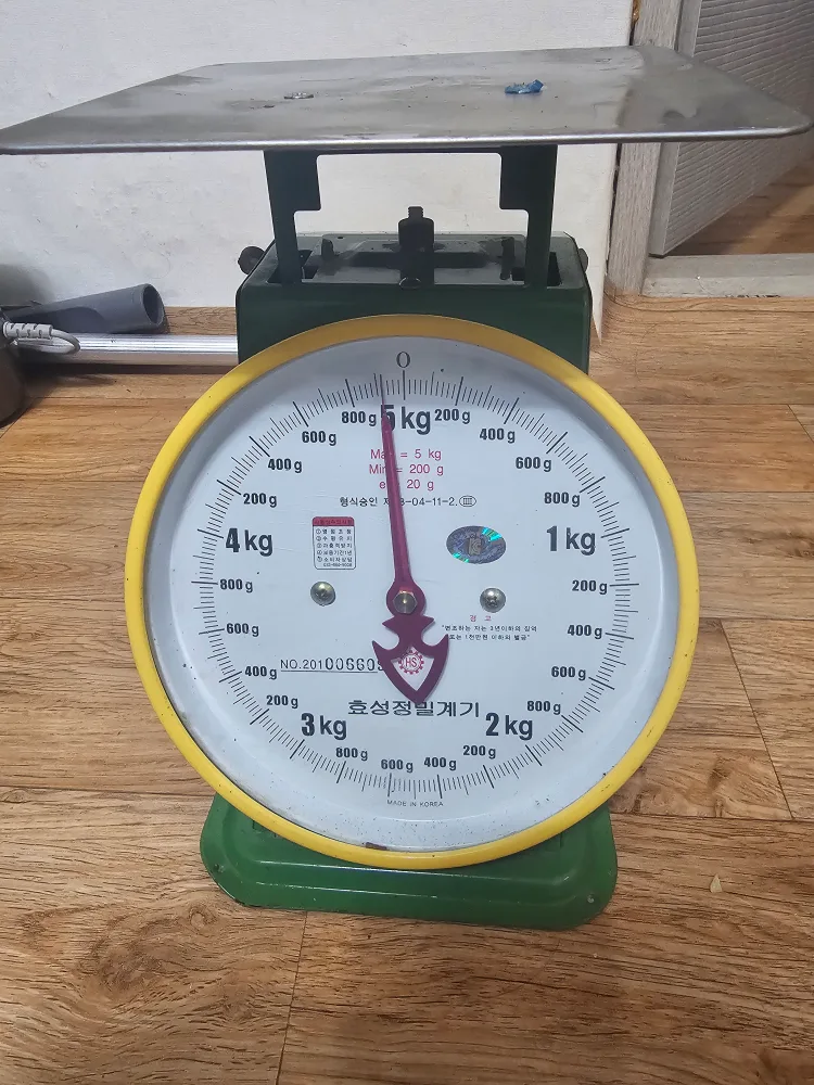 중고 효성저울 판매합니다