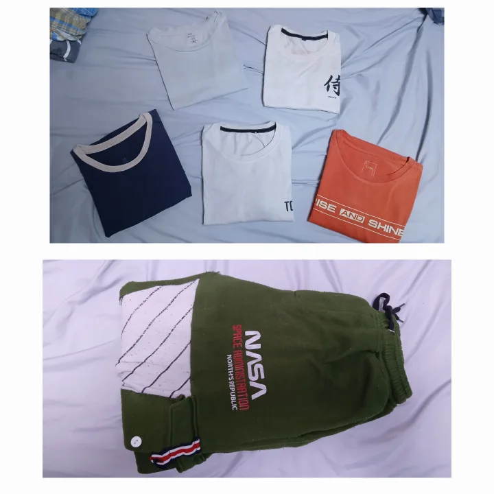 사용 가능한 중고 의류입니다