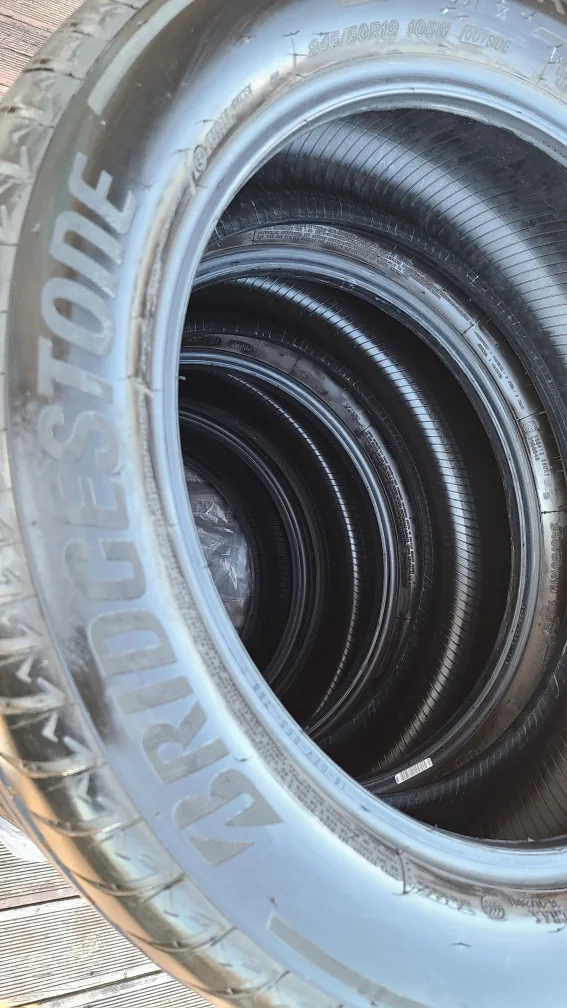 BMW X3 브리지스톤 알렌자 245 50r19 타이어 중고 판매