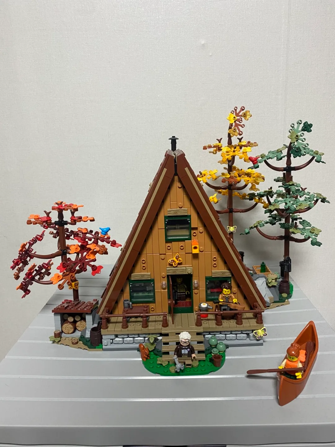 레고 A자형 오두막 21338 중고 판매합니다