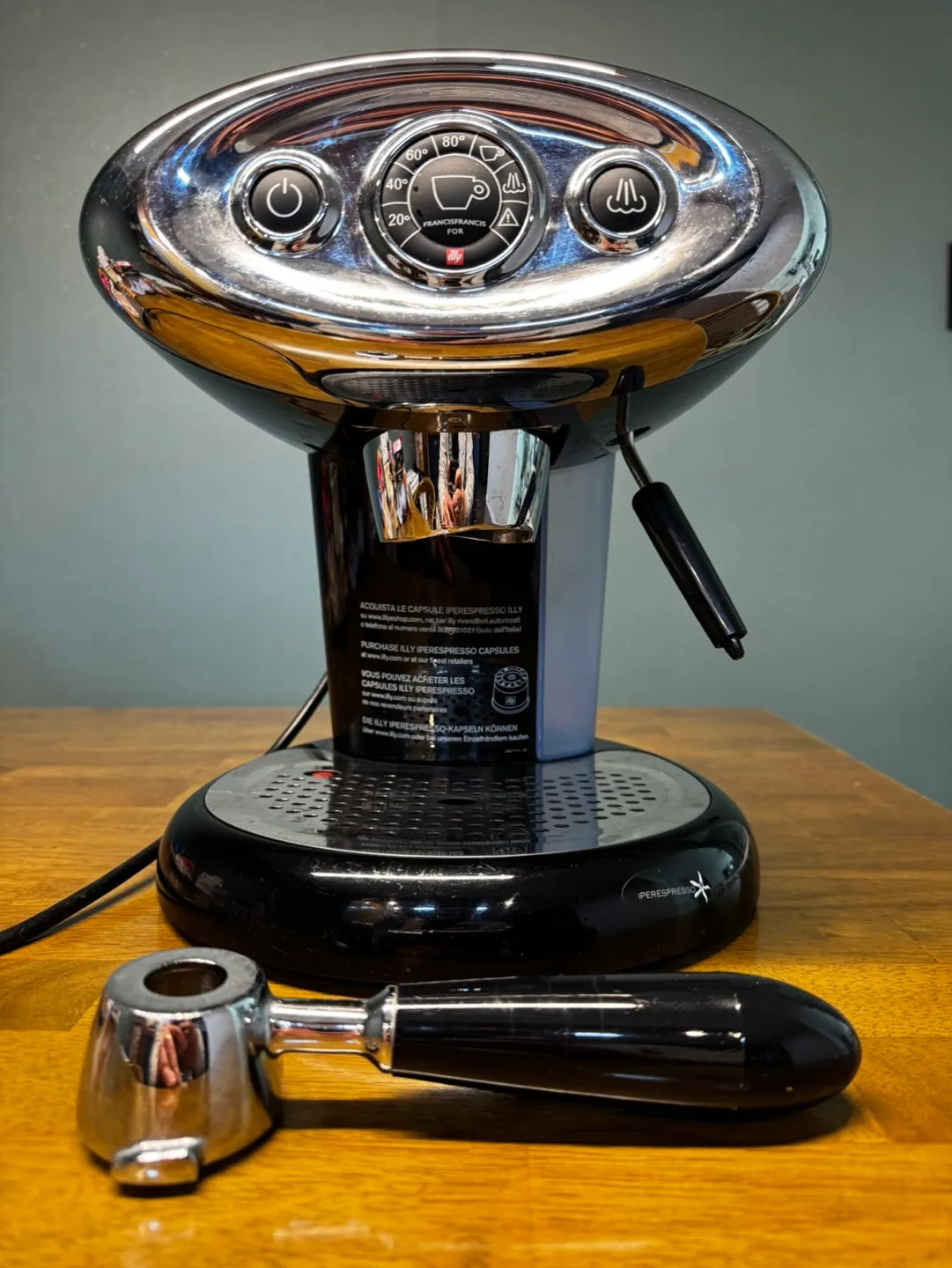 일리커피머신X7.1 블랙색상