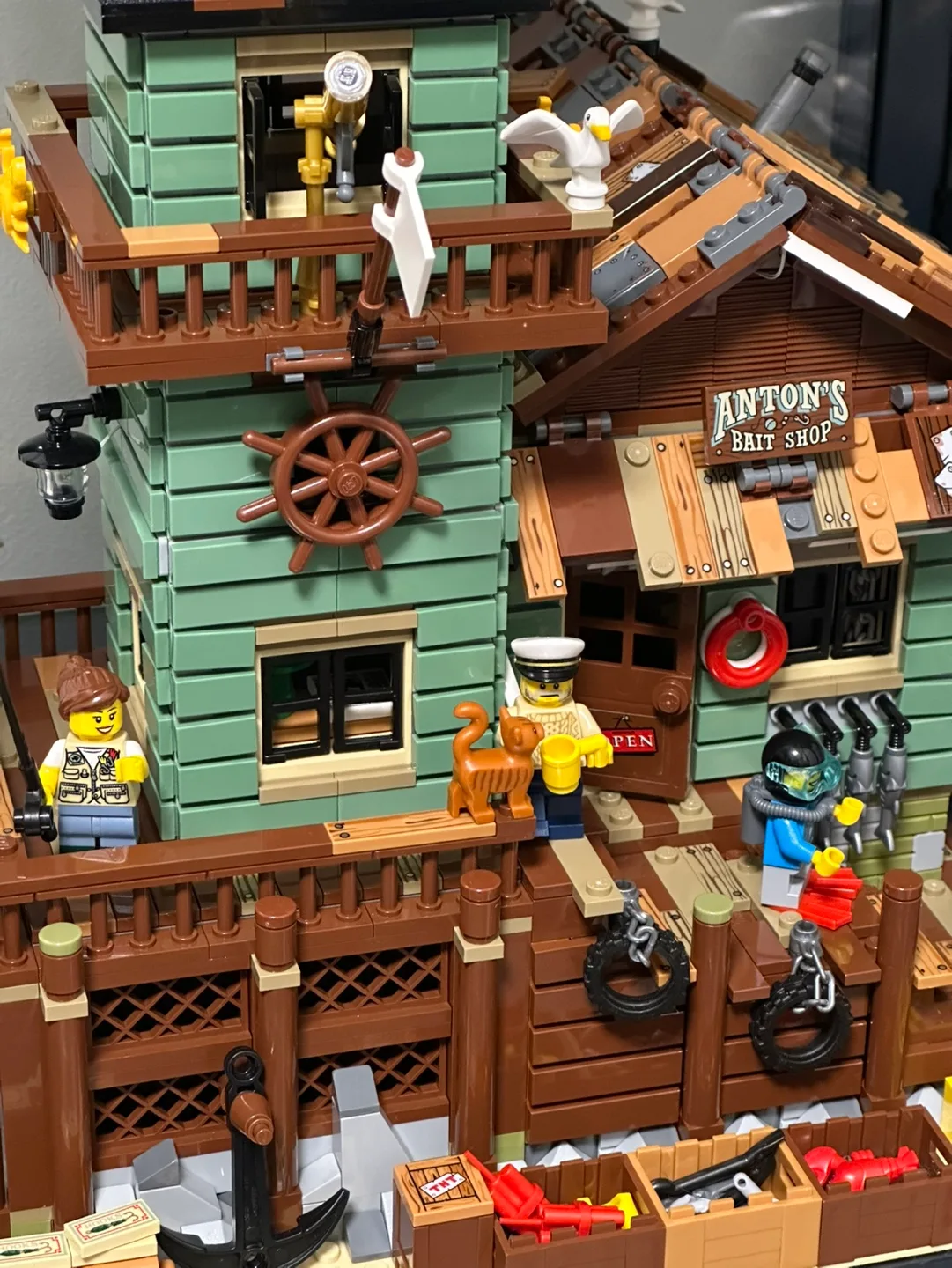 레고 오래된 낚시가게 21310 (중고)