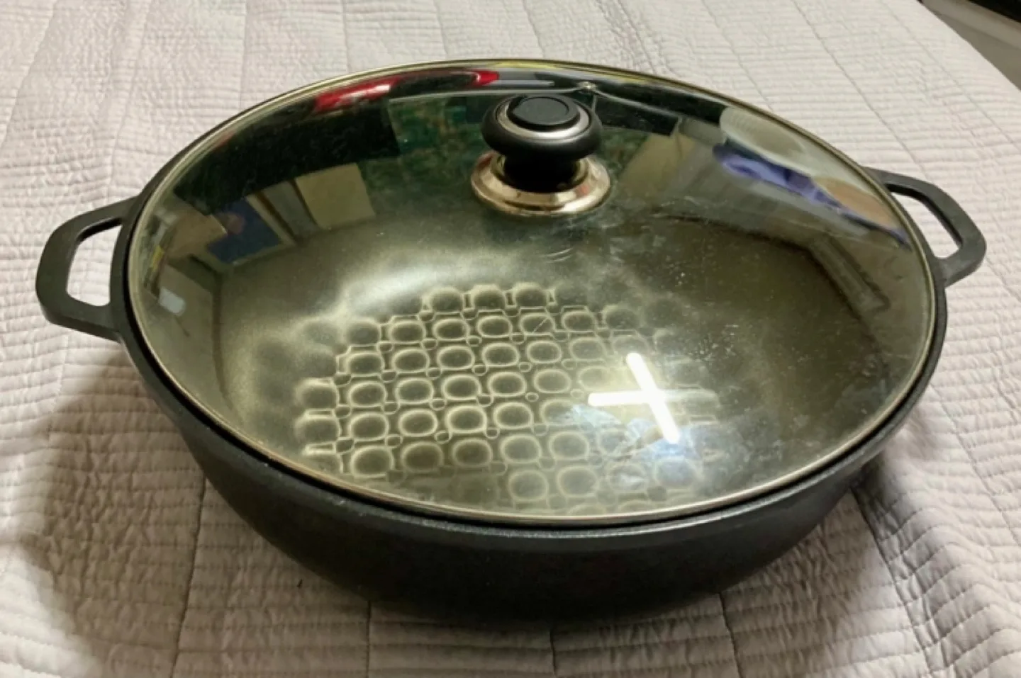 [중고] 대형 궁중팬