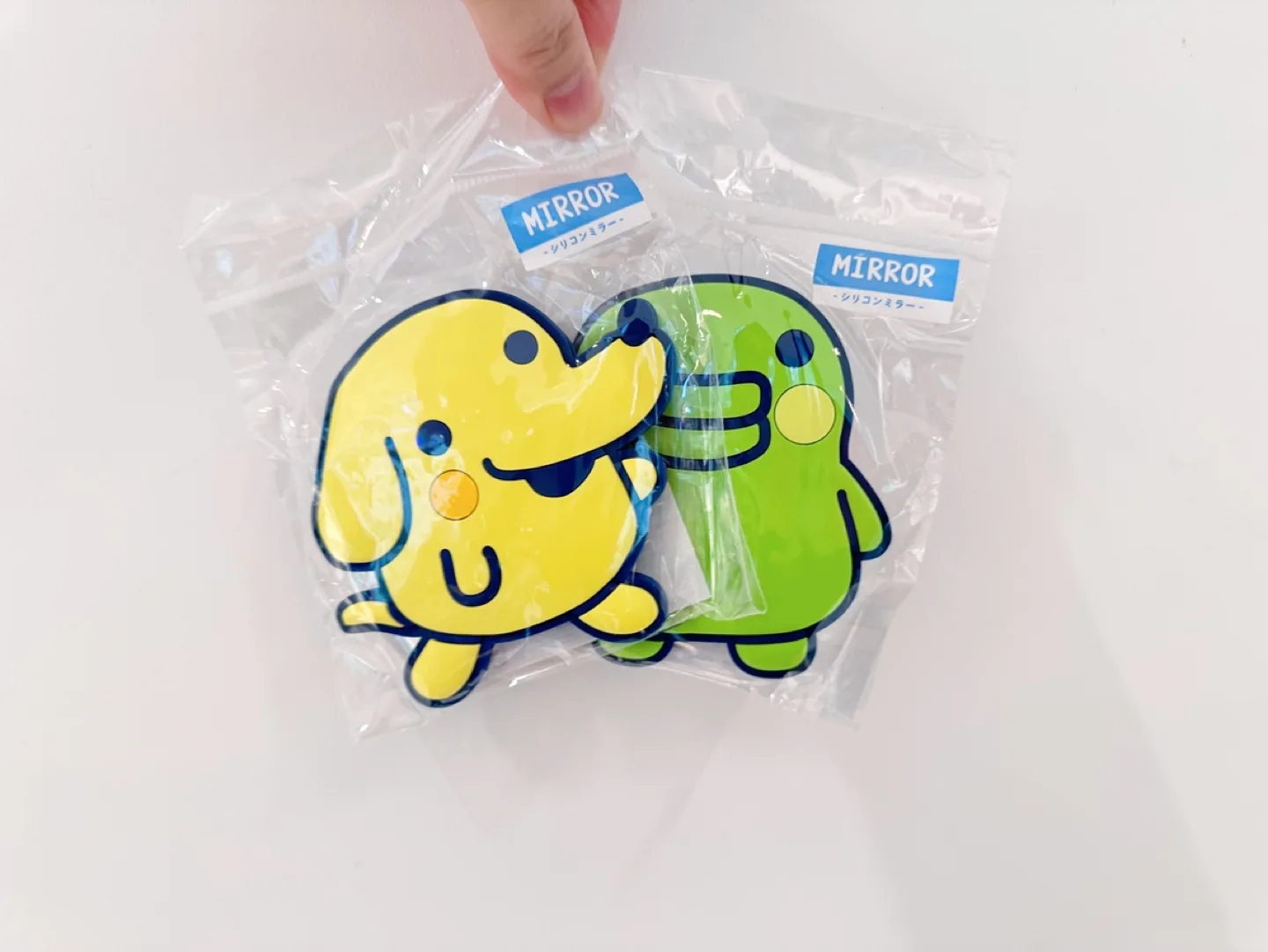 다마고치 쿠치파치 포치치 실리콘 미니거울 2종