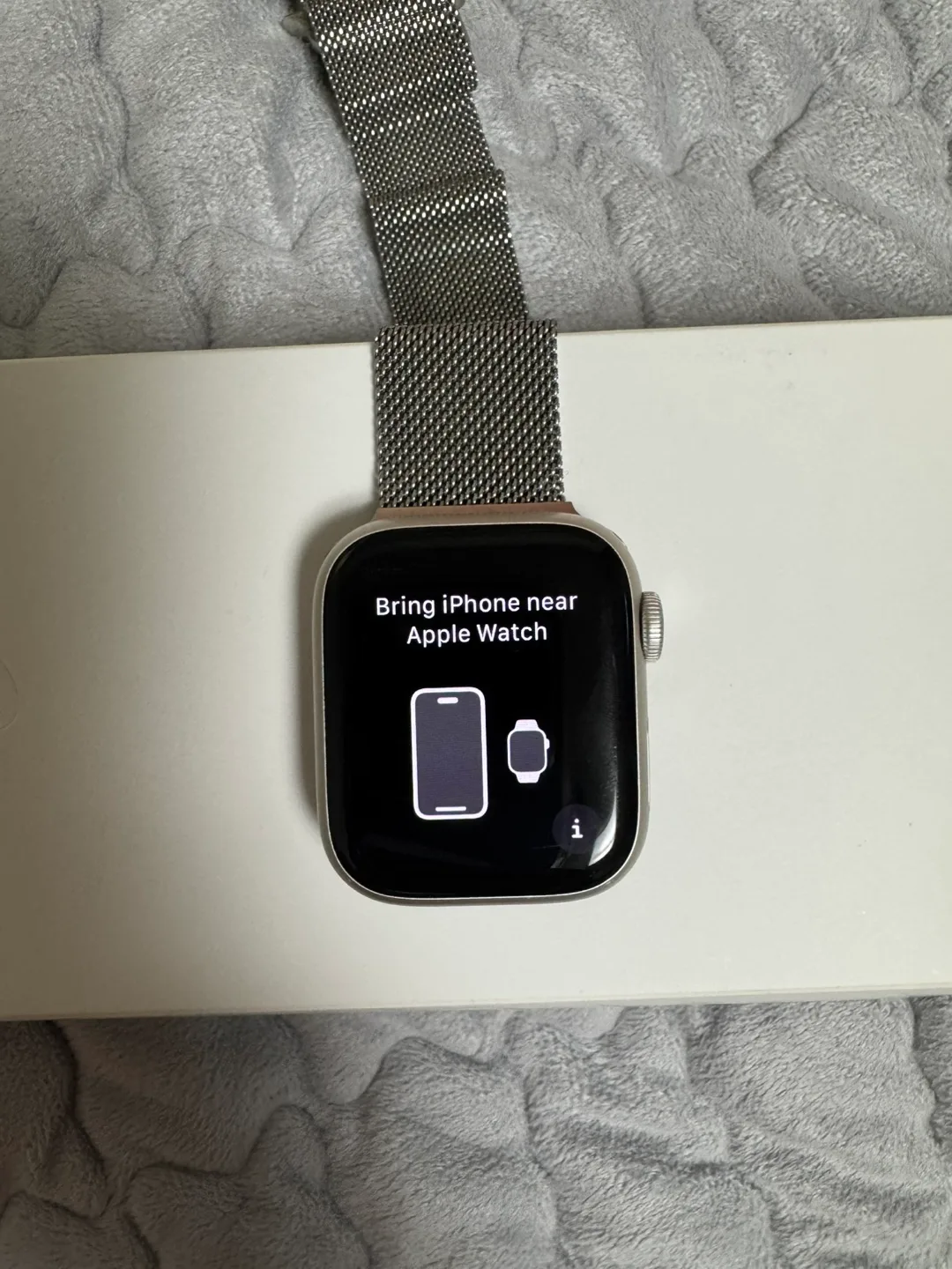 애플워치7 41mm (셀룰러, 스타라이트)