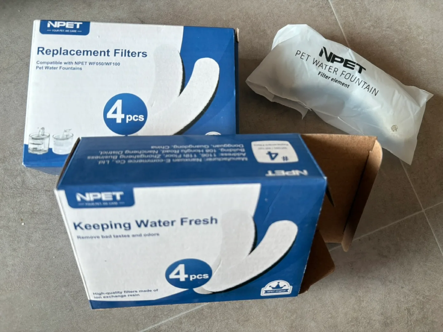 엔펫 반려동물용 정수기 필터 (총 7개)