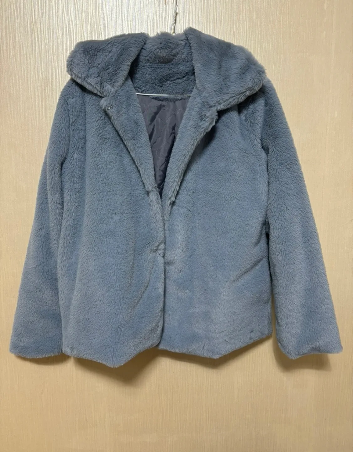 누빔 소라 퍼자켓