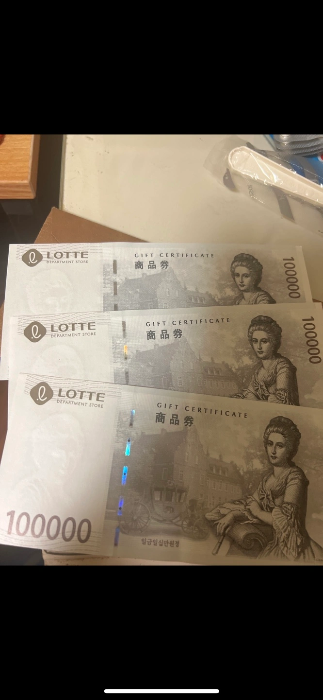 롯데백화점 상품권 30만원 | 장덕동 | 티켓/교환권 | 당근 중고거래