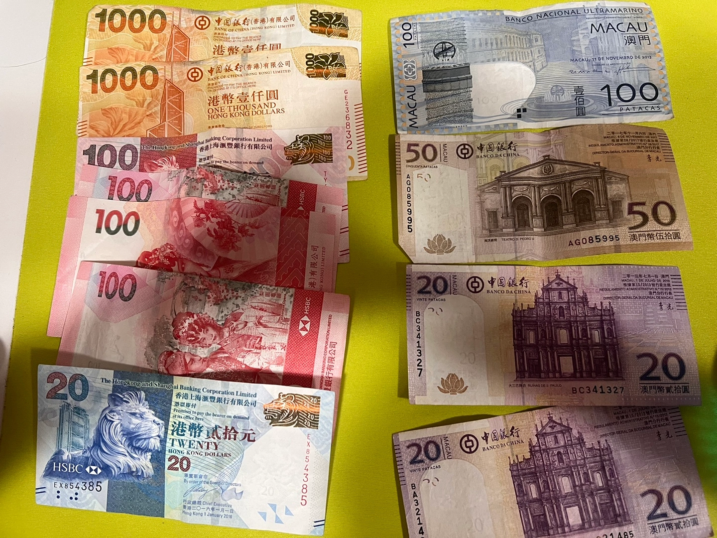 홍콩달러, 마카오달러 팝니다 | 티켓/교환권 | 당근 중고거래