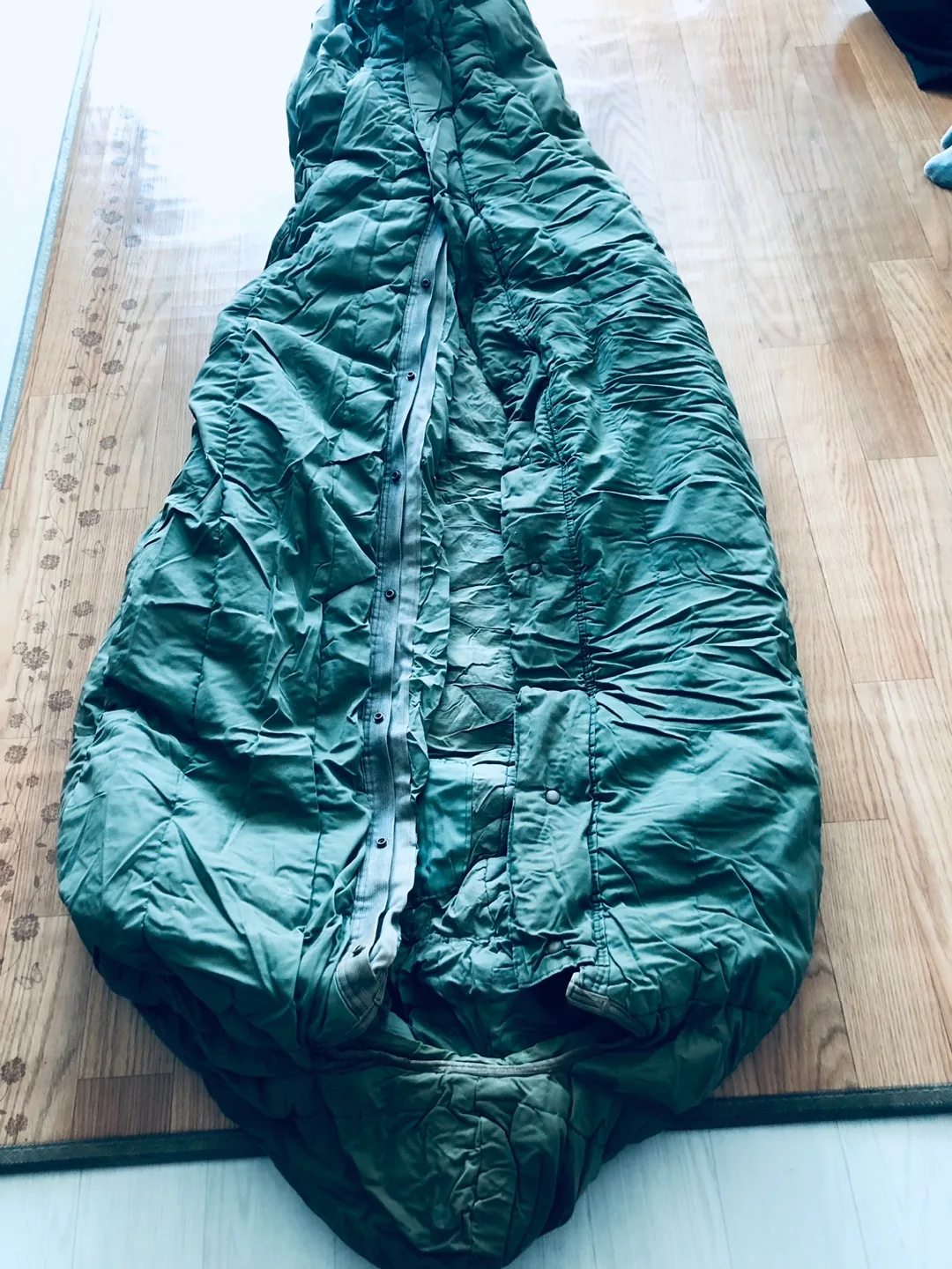 미제침낭(중고)팔아요