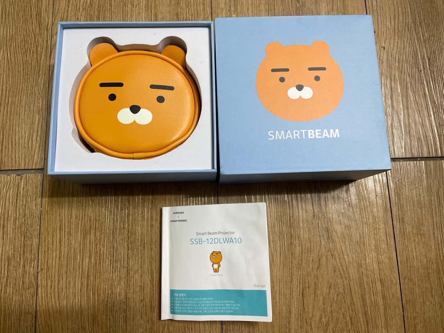 삼성 라이언 미니 스마트 빔 프로젝터 SSB-12DLWA10