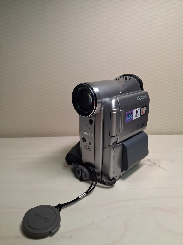 희귀 매물 캐논 ELURA 50 디지털 비디오 캠코더, 중고거래로 구매했음,