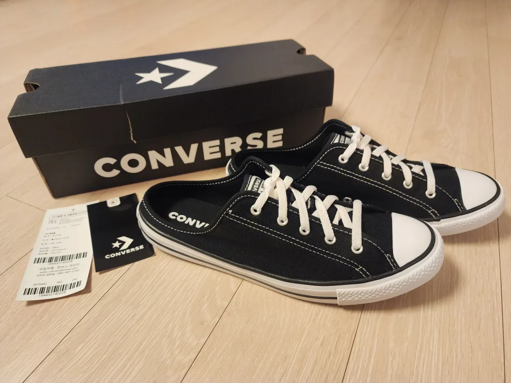 컨버스 척 테일러 올스타 데인티 뮬 슬립 567945C W245mm (실내1회착용 A급중고)