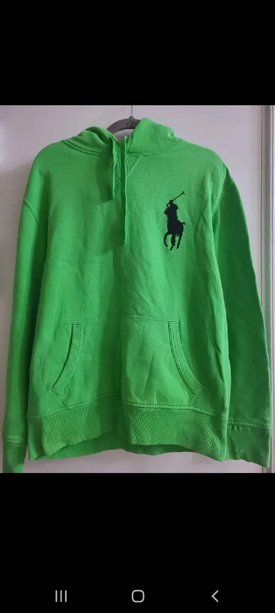 정품 랄프로렌 후드티셔츠 라지 사이즈 폴로 빈티지