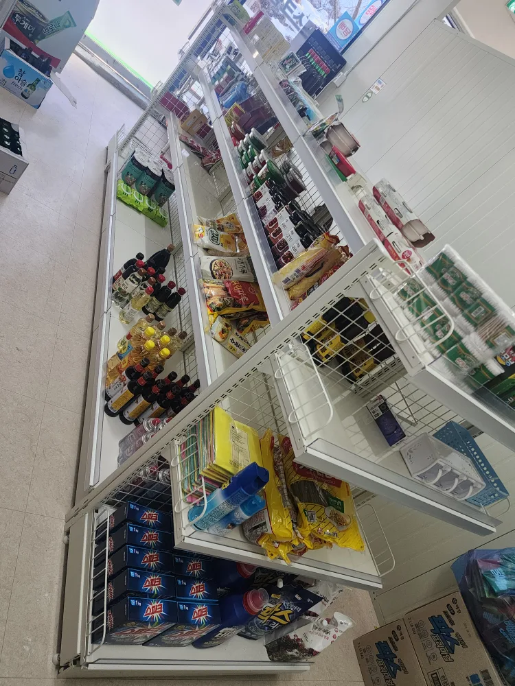 중고 슈퍼 진열대